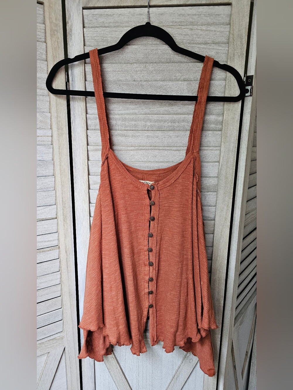 We The Free by Free People Button-Front Tank